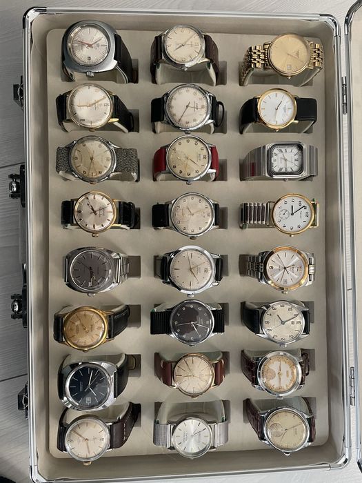 Kolekcja zegarkow