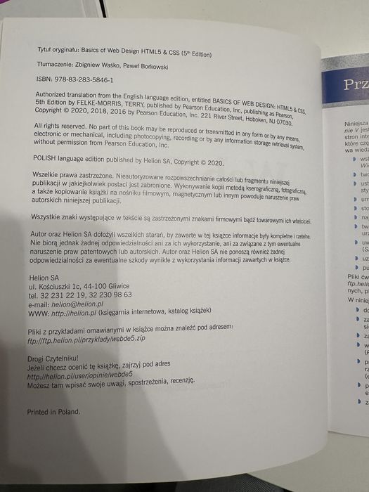 Web Design z HTML5 i CSS3