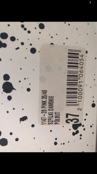 Szpilki pudrowy róż