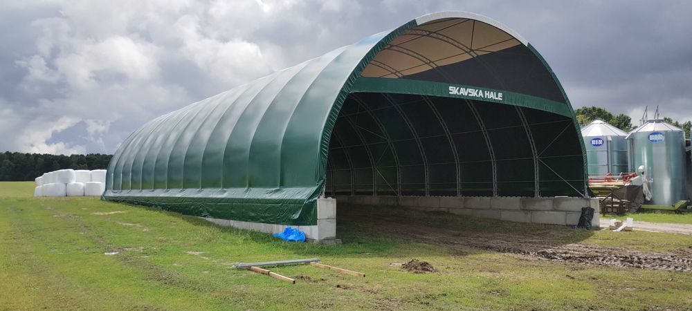 Hala Rolnicza, Hala Namiotowa, Hala na Bale