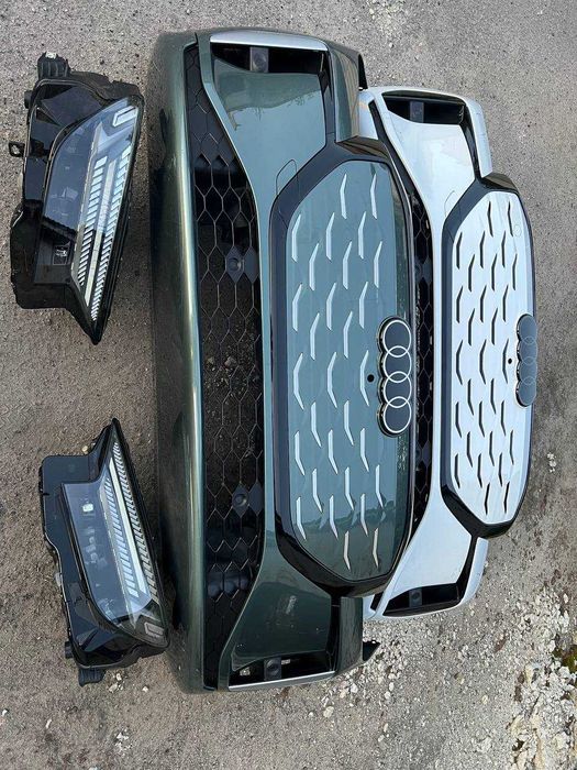 Бампер Ауді Ку4 Етрон Фари Audi Q4 E-tron Ауди Ку 4 Фара Фары Радар Решётка