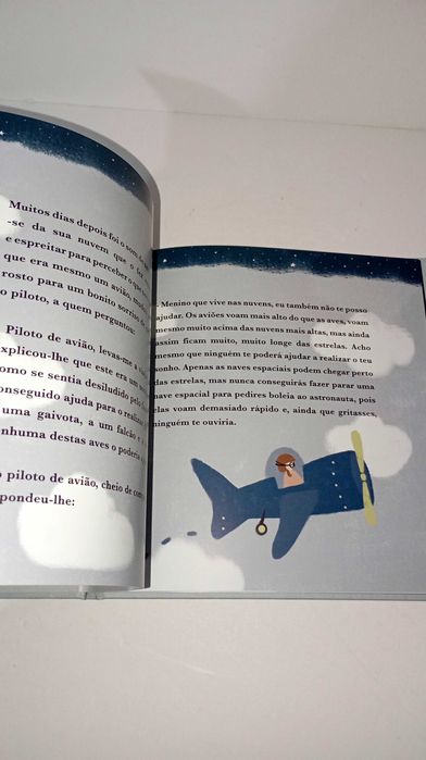 O menino que vivia nas nuvens... e que sonhava viajar até às estrelas!