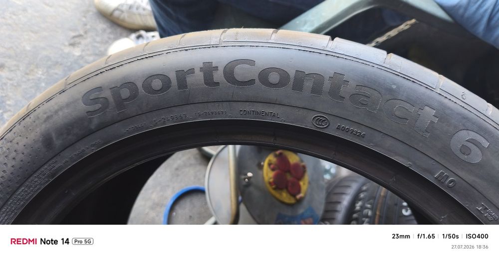 2szt letnie 315 40r21 111 Y. Continental sport Contact 6 MO