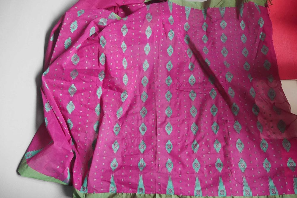 Сари индийское хлопковое подарок