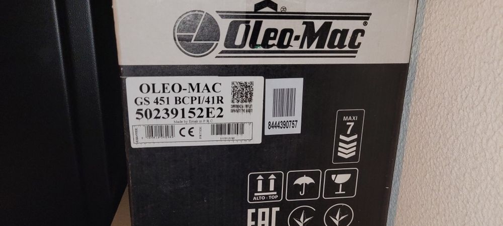 Motosserra a gasolina OLEOMAC GS451 42CC Profissional (NOVA)