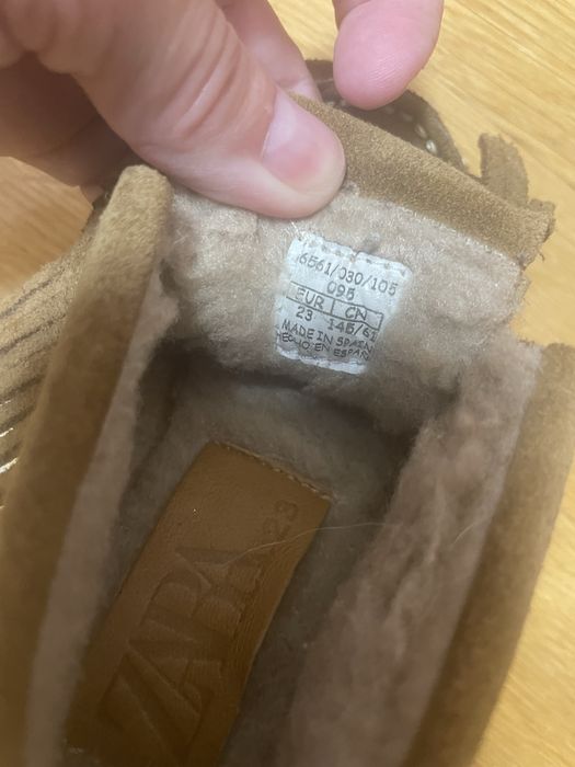 Zara туфлі ботінки черевички лофери шкіряні