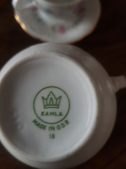 Кофейный фарфоровый сервиз .пр.GDR..