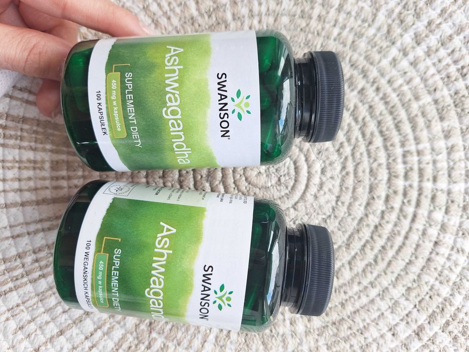 Suplement diety ashwaganda SWANSON tanio, nieotwarte