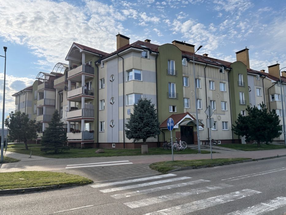 Duże mieszkanie 2-pokojowe z balkonem w spokojnej okolicy
