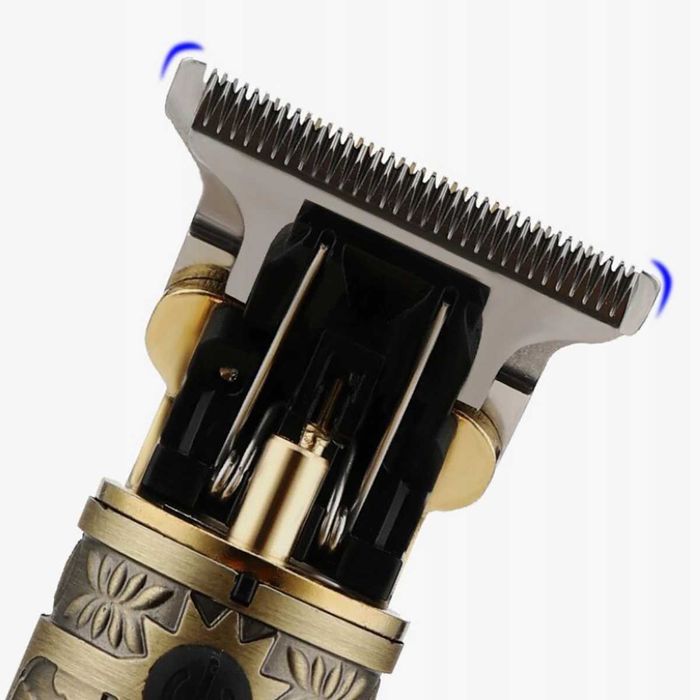Maszynka do strzyżenia, trymer do brody VINTAGE styl retro boomers LCD