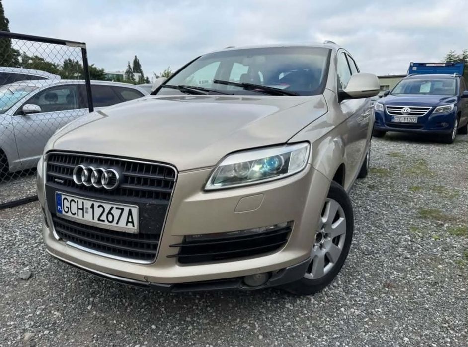 Audi Q7 3.0 TDI 225KM Quattro Panorama Full Opcja 4x4 2006 Rok