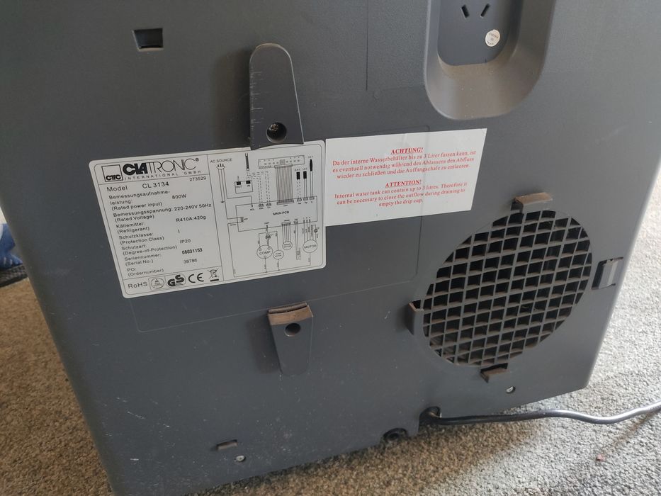 Klimatyzator Ciatronic CL3134 Uszkodzona