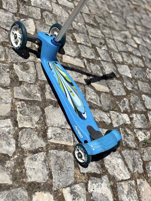 Trotinete para crinça 4 rodas