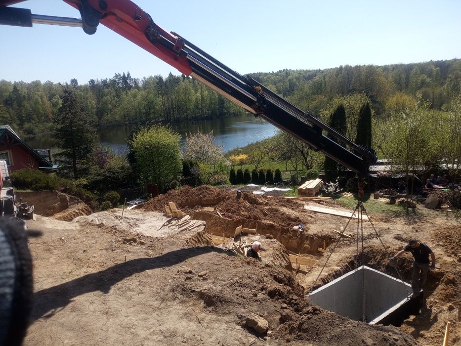 Szamba Betonowe zbiorniki deszczówka kompleksowo