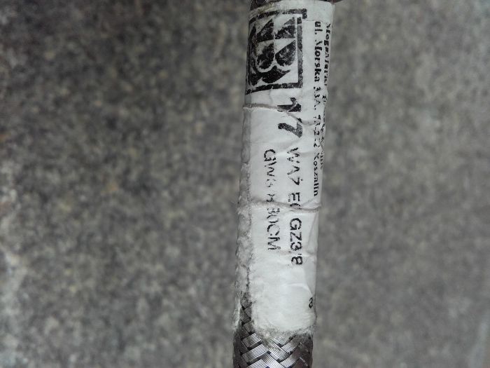 Wężyk elastyczny GZ3/8" x GW3/8" 80 cm.