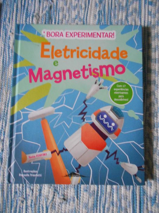Livros para crianças Pokemon e Electricidade e Magnetismo NOVO