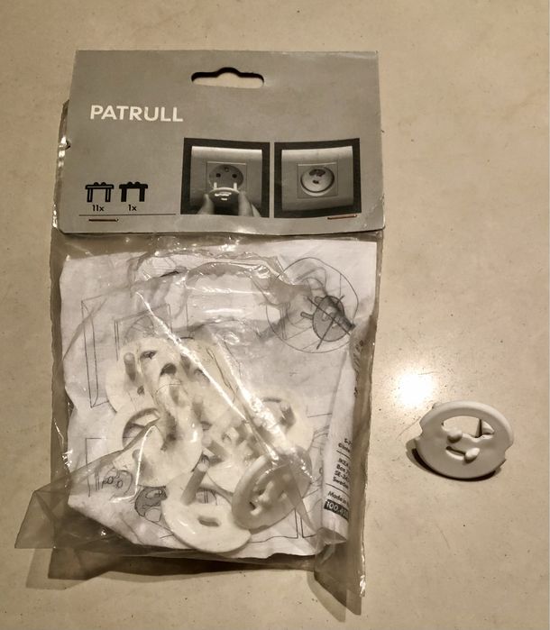 Zaślepki do gniazdek elektrycznych Ikea