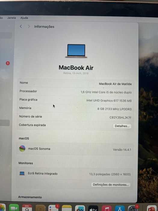 MacBook Air Retina 13”