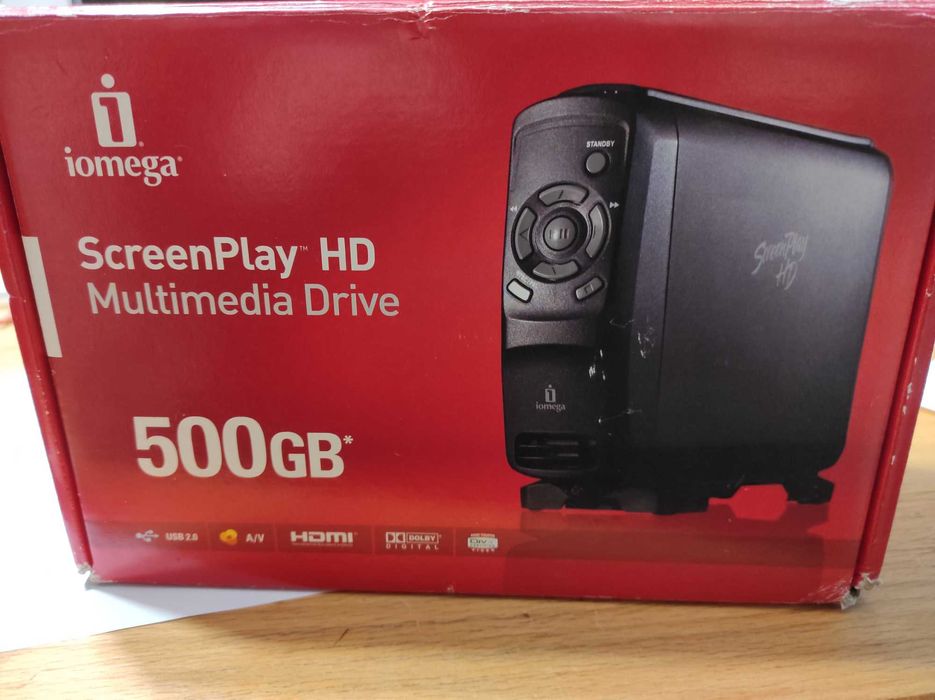 Disco externo multimédia HDD 500Gb