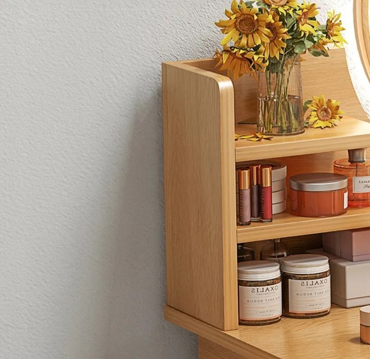 Toaletka biała drewna