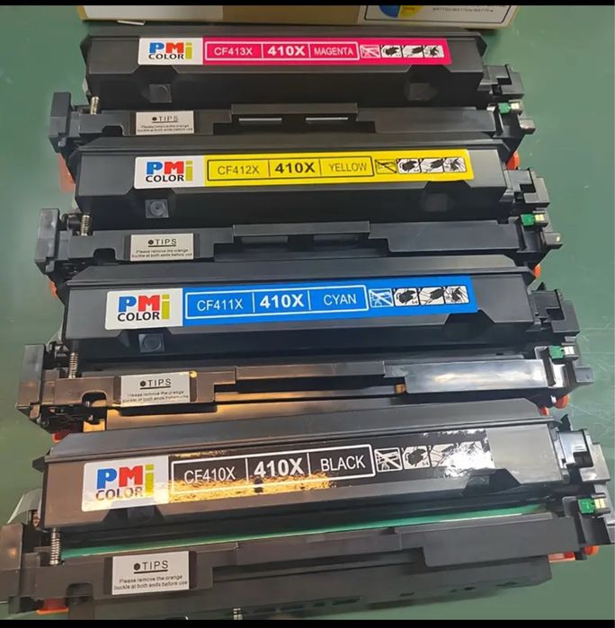 Zestaw 4x Toner do Hp CF410X-CF413X M452dn M452dw M477fdn M477fdw