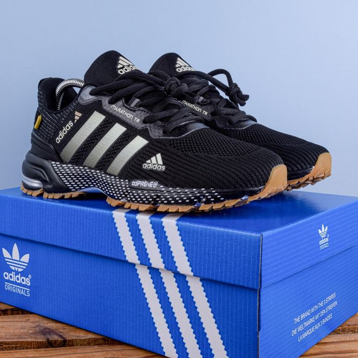 (1822) Акція! Кросівки Adidas Marathon чорні - (42-45) адідаси