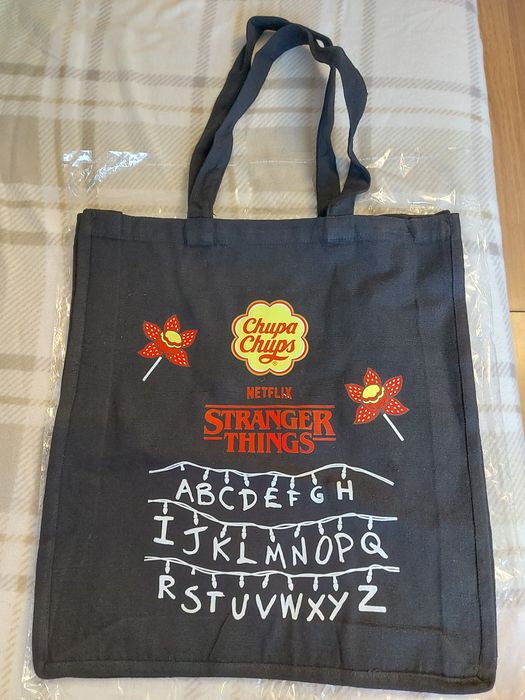 Torba bawełniana zakupy Stranger Things Chupa Chups limitowana edycja