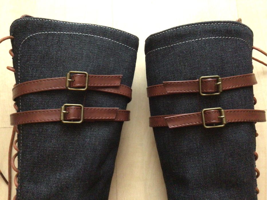 Buty  - Jeans -  Sztyblety, buty wysokie - NOWE rewelacyjne