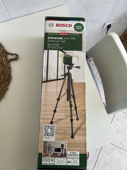NOVO kit Laser BOSCH 360 por abrir
