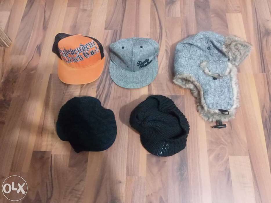 5-Bones/3 Gorros/3 Boinas