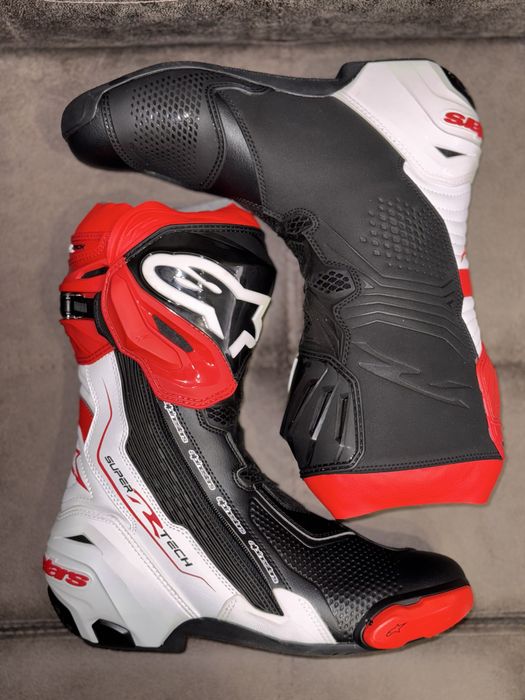 Alpinestars SuperTech r white black red