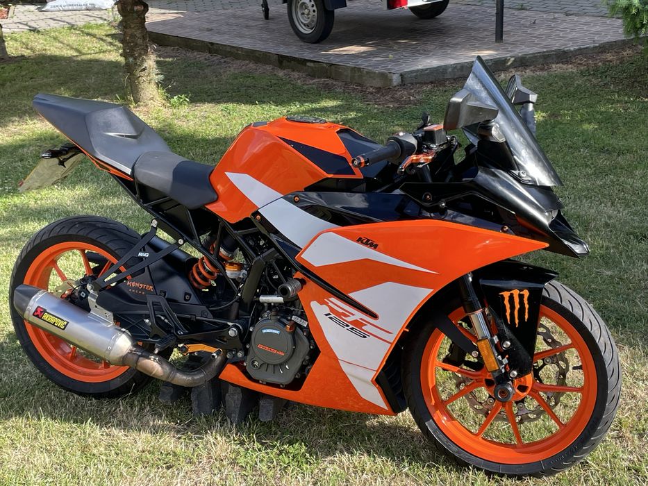 Ktm  rc 125 siedzenie pasazera