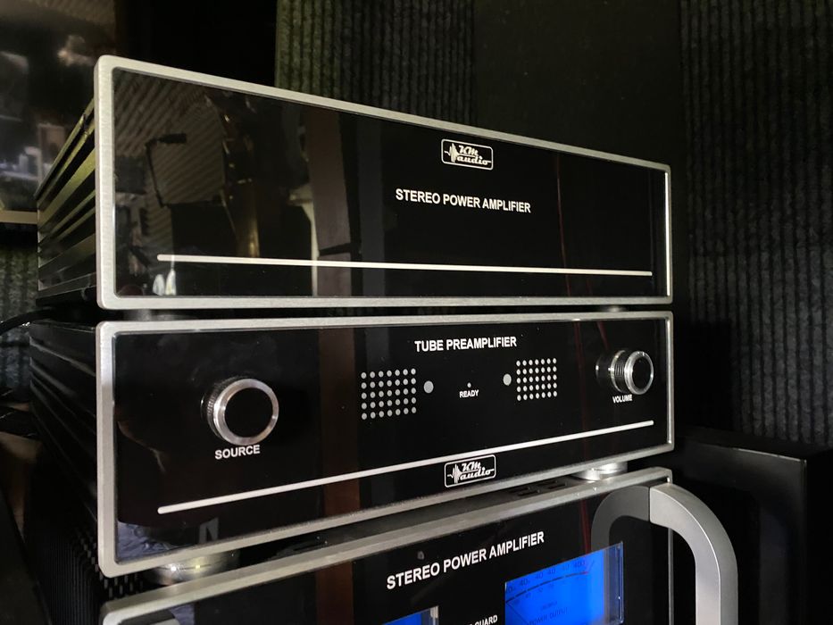 Preamp lampowy + końcówka mocy High-end