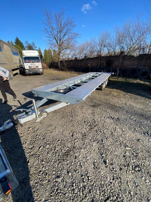 Причіп лафета 8,5 метра на 3,5 тонн