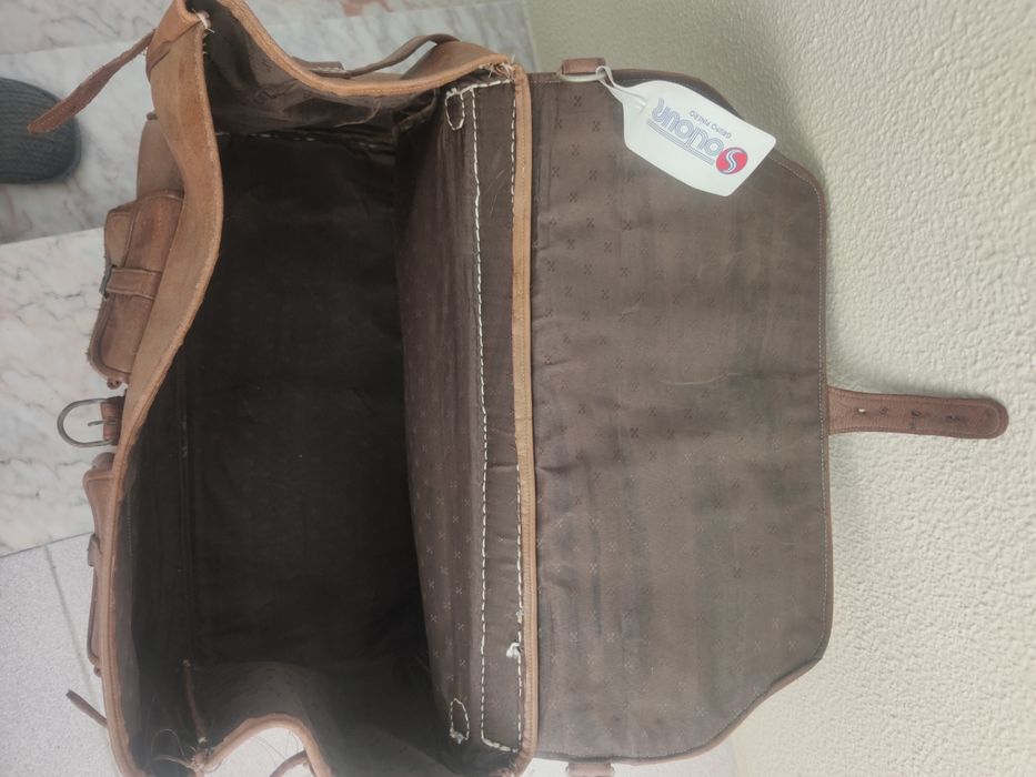 Mala de viagem castanha