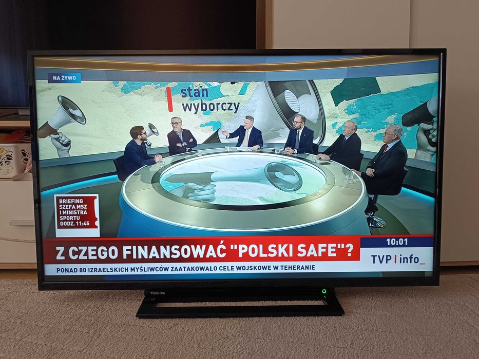 Sprzedam telewizor Toshiba 43V5863 – 43” 4K Smart TV