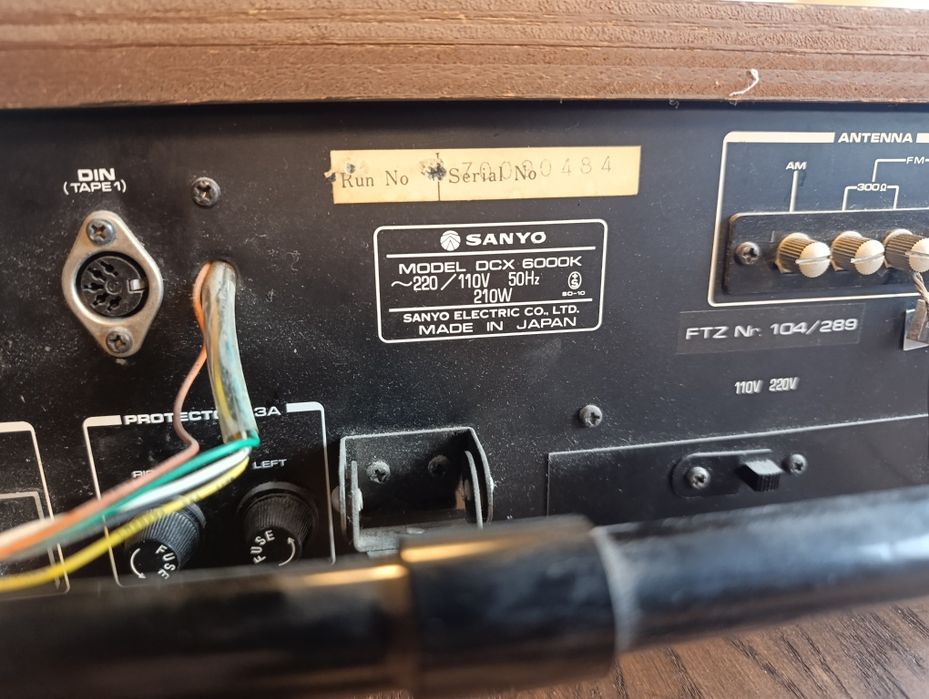 Ресивер Sanyo dcx 6000