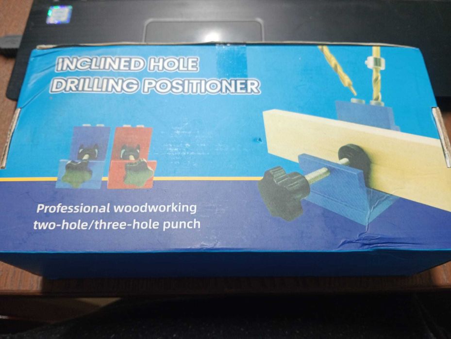 Guia de Furos Inclinados (Pocket Hole Jig)–Posicionador Profissional