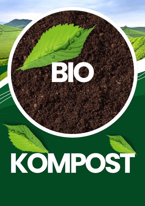 BIO Kompost Ogrodniczy - BIGBAG 1T - Klasa 1 - przesiewany 10