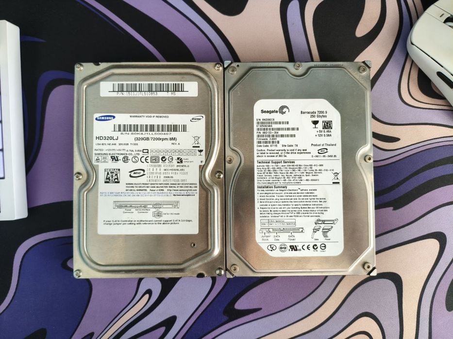 320/250/1000GB HDD диск для пк