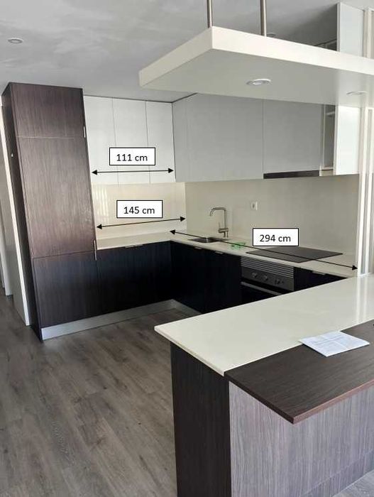 Cozinha completa com Mármore Royal Stone