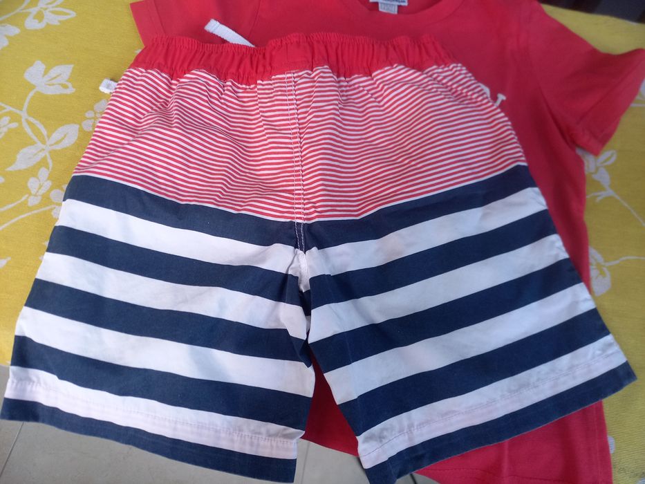 Conjunto calção e t-shirt Chicco