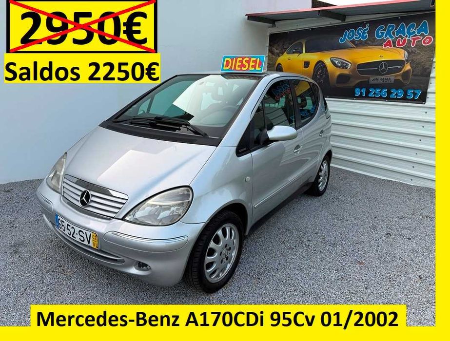 Merdedes A170Cdi 95Cv 01/2002