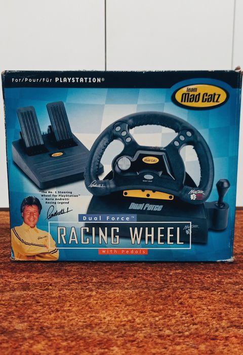 Kit de condução para PlayStation Dual Force Racing Wheel