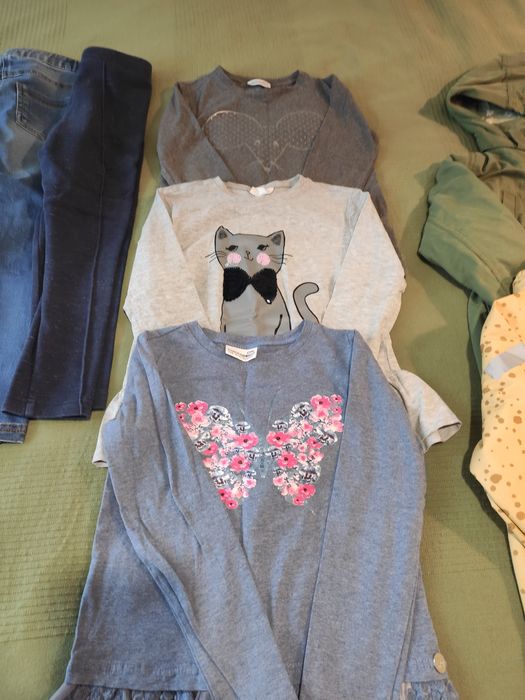 Mega paka 6x Coccodrillo, 2x kurtka h&m - 110/116