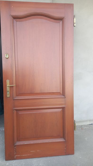 Drzwi zewnętrzne dębowe 210x100