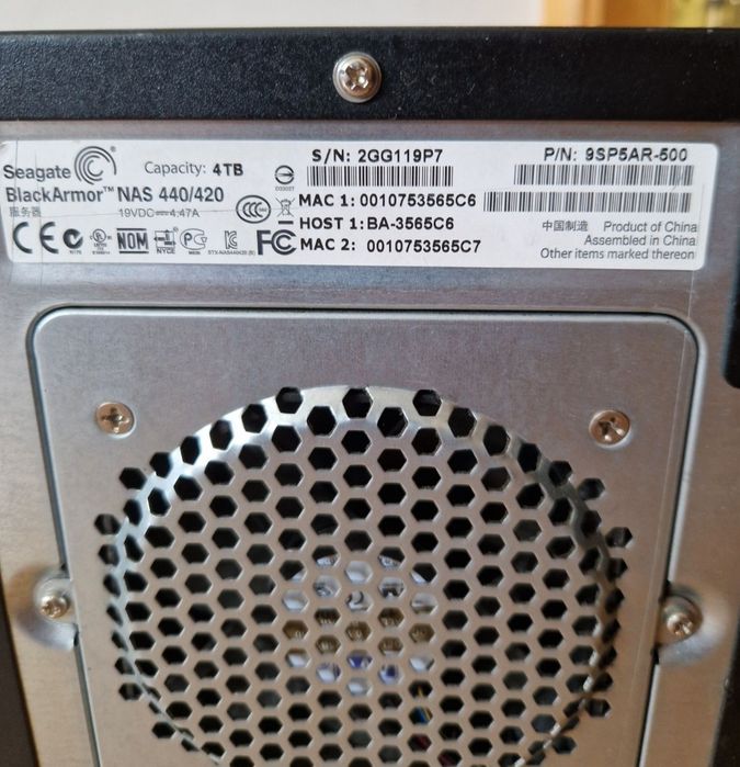 NAS сховище на 4 диска Seagate 440/420