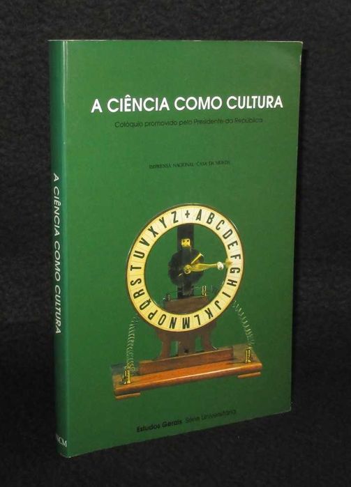 Livro​ A Ciência como Cultura Imprensa Nacional Casa da Moeda