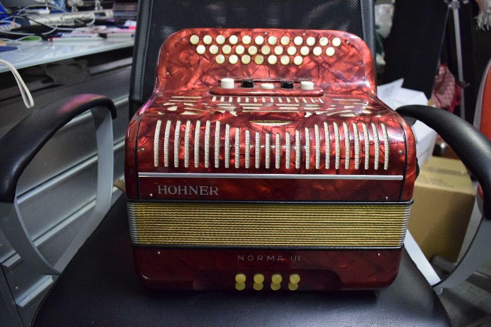 Concertina Hohner Norma III, 3 Voz