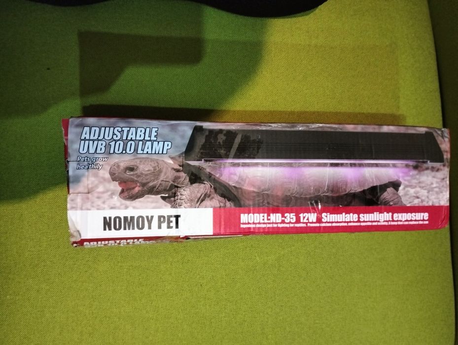 lâmpada UVB 10.0 da marca Nomoy Pet